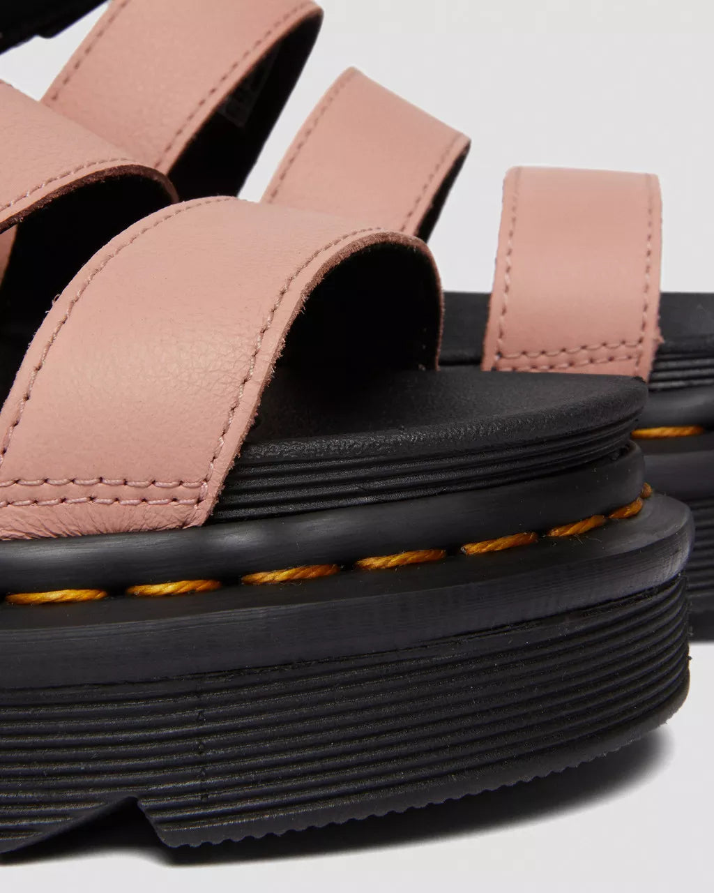 Blaire Pisa Leather Strap Platform Sandals