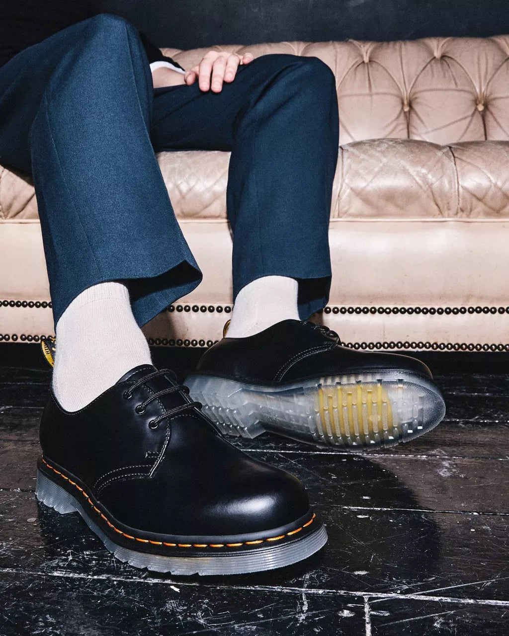 DR MARTENS 1461 Iced Smooth Leather Shoes