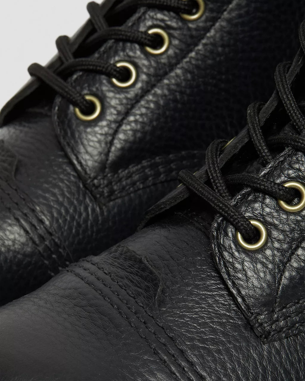 DR MARTENS 1460 Bex Faux Fur-Lined Leather Lace Up Boots