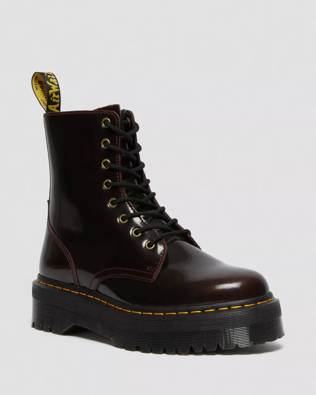 JADON ARCADIA LEATHER PLATFORM BOOTS