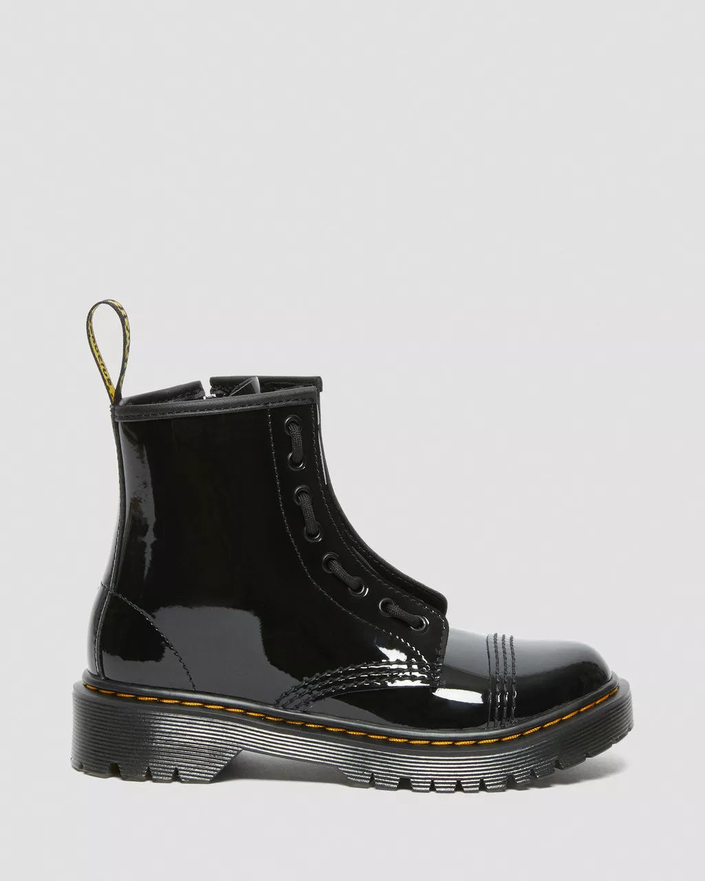 DR MARTENS Junior Sinclair Bex Patent Leather Boots