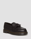 DR MARTENS Adrian Woven Leather Tassel Loafers
