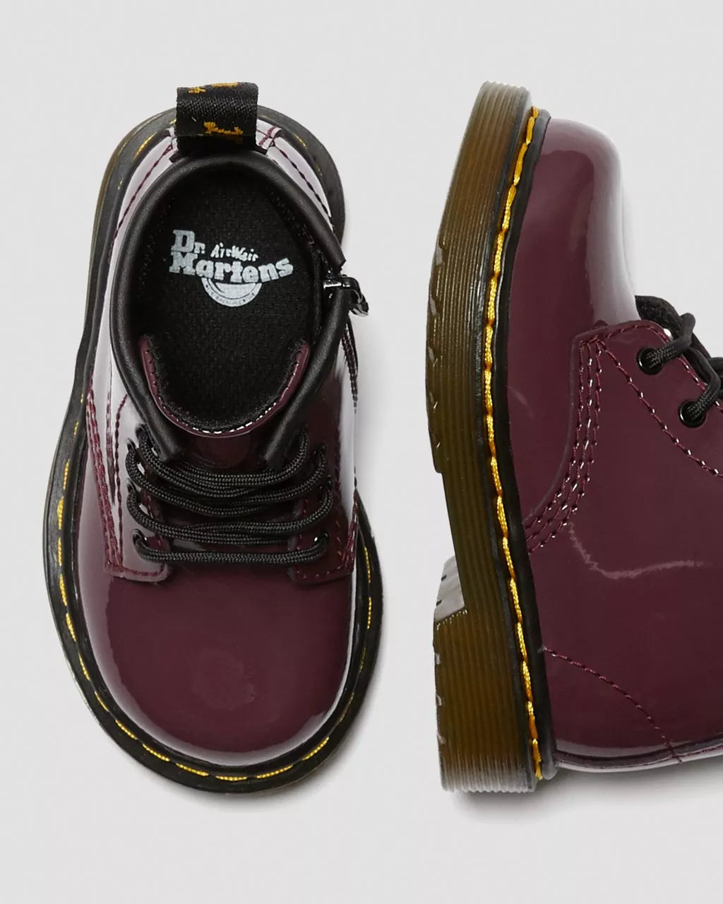 Infant 1460 Patent Leather Lace Up Boots