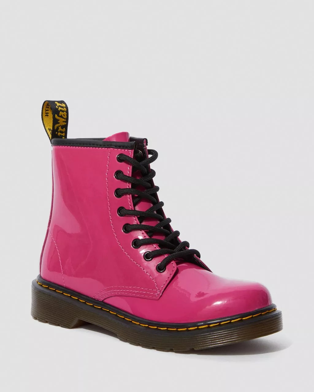 Junior 1460 Patent Leather Lace Up Boots