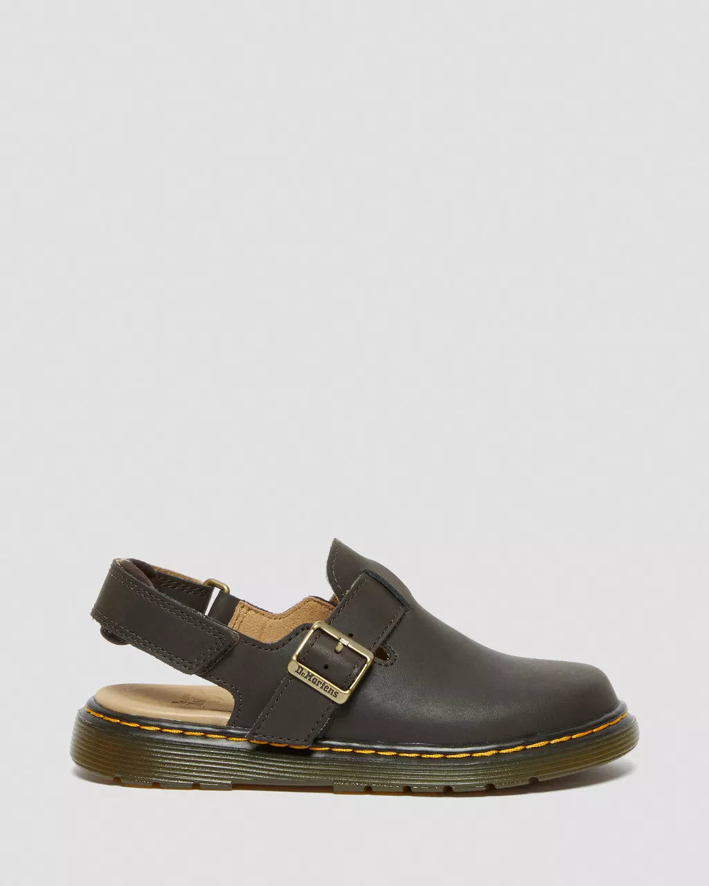 DR MARTENS Junior Jorgie Leather Mules