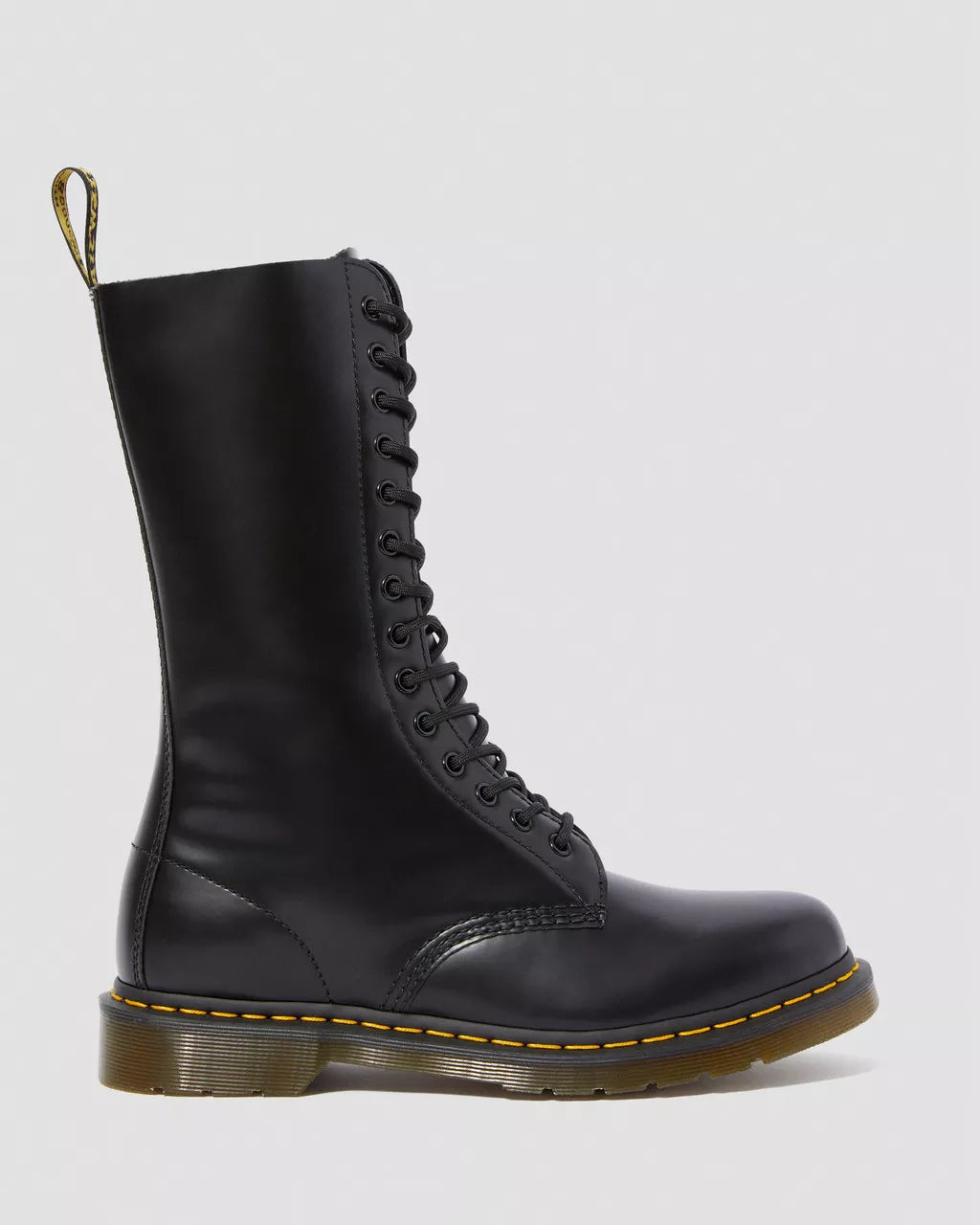 1914 Smooth Leather High Lace Up Boots