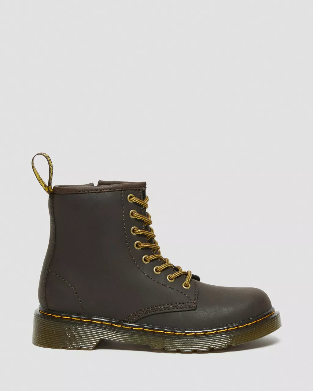 DR MARTENS JUNIOR 1460 LEATHER ANKLE BOOTS