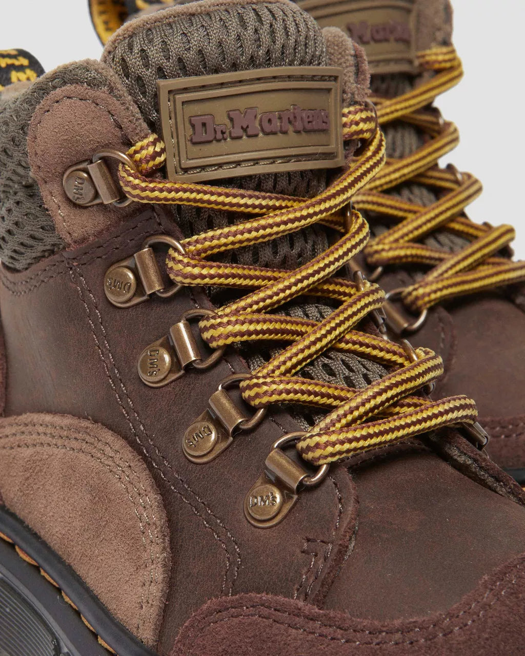 DR MARTENS Toddler Raffe Leather &amp; Suede Boots
