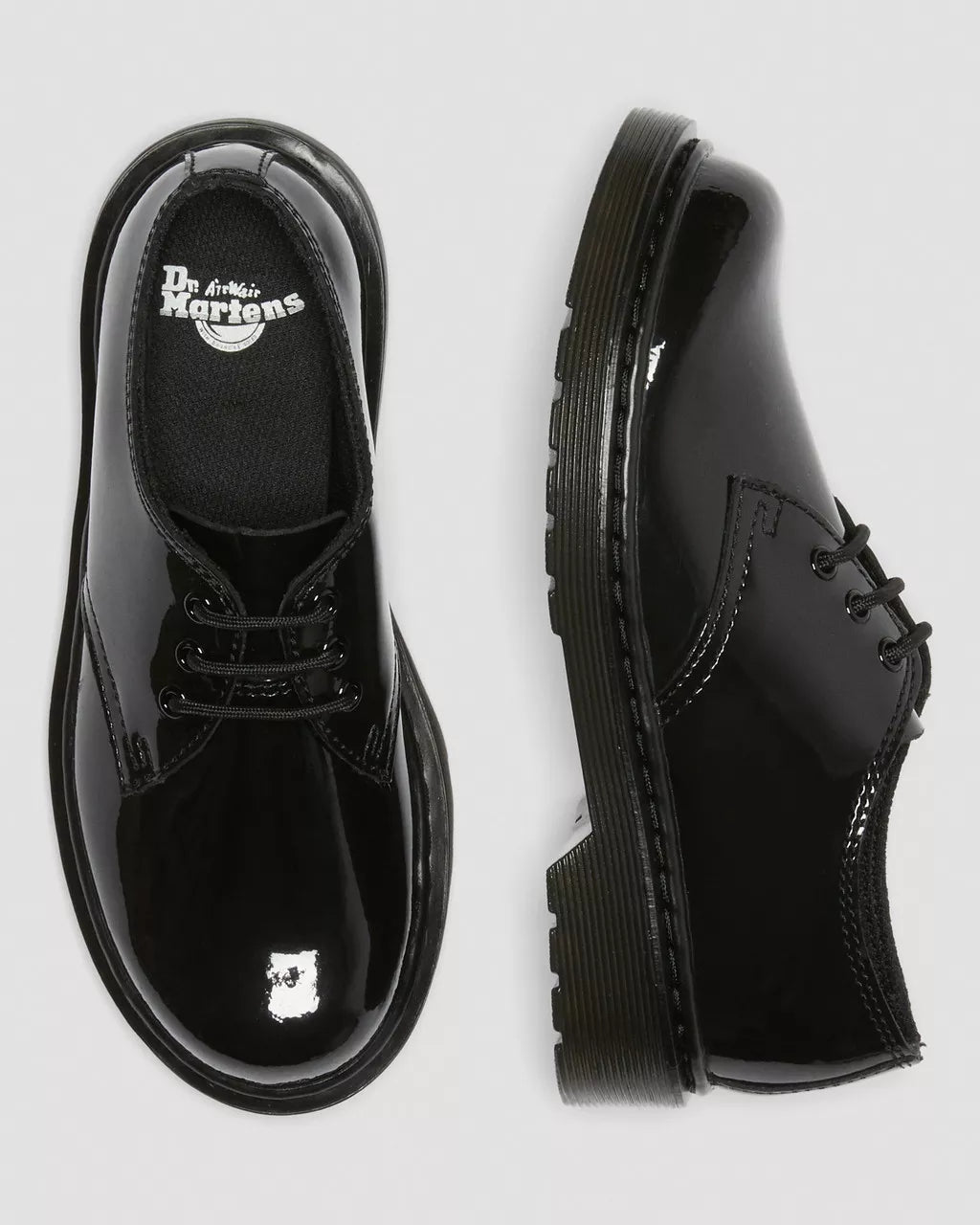 DR MARTENS 1461 JUNIOR PATENT LEATHER SHOES